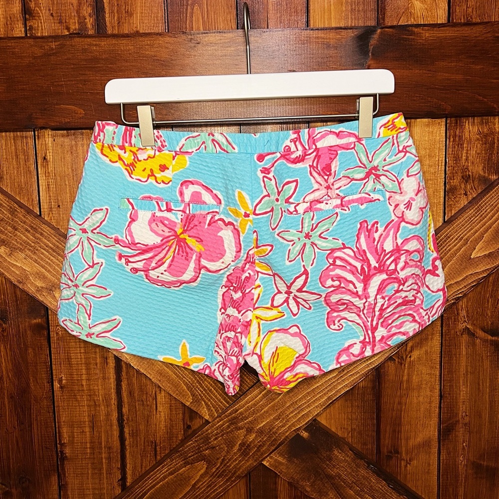 Lilly Pulitzer, shorts with side zipper, size 2